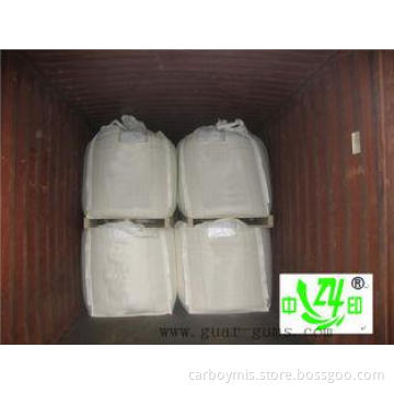 36 cps Min anionic carboxymethyl guar nonionic white pale y